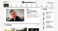 Desktop Screenshot of muskokaregion.com